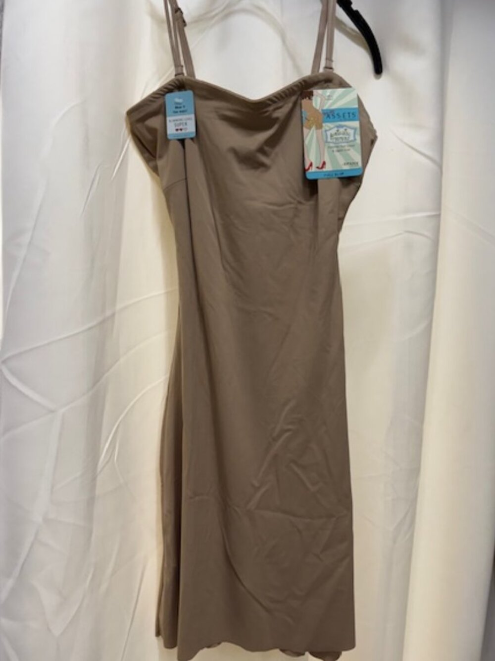 Spanx Love Your Assets Convertible Slip Dress - Nude